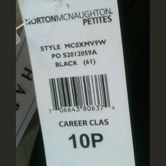 Norton McNaughton Petites Career Pleat Skirt 10P  - Picture 7 of 8